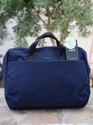 Bellroy Via Work Bag нова синя лаптоп чанта-хартиярка