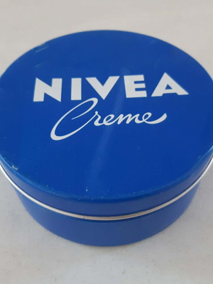 Nivea Creme metal tin used, empty