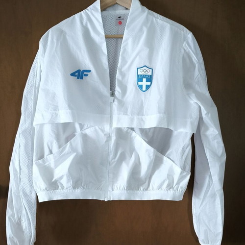 Collectible women's windbreaker jacket Greek Olympic Team Tokyo 2020 like new, XL