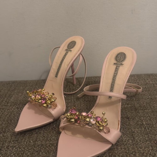 Les Tropeziennes vintage pink shoes size 37 new