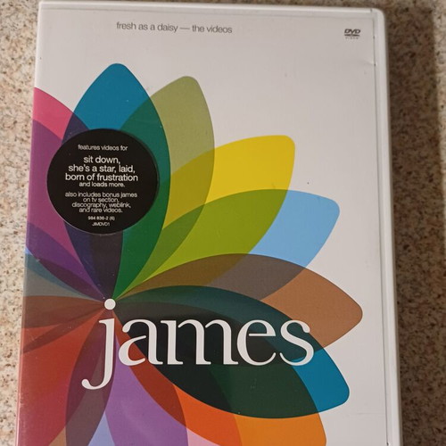James DVD Fresh as a Daisy The Videos like new