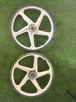 Star-X BMX rims 20"x1.75 and 20"x2.125 used, made in Italy 1985