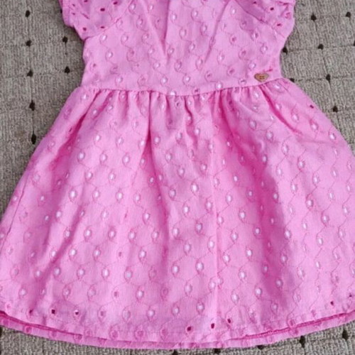 Mayoral dress with bloomers, 9-12 months, pink