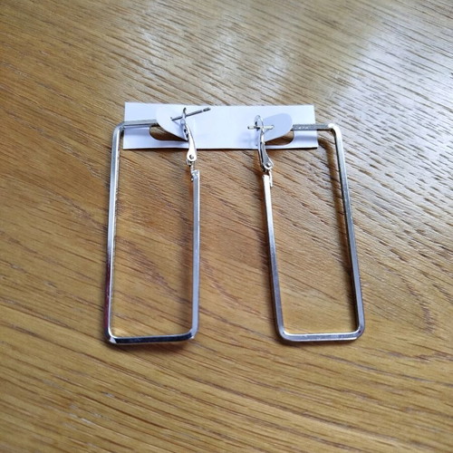 Square earrings new