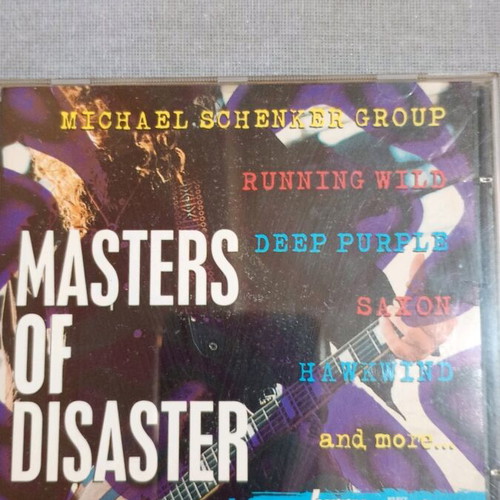 Masters of Disaster CD used, rock selection