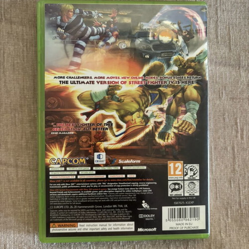 Super Street Fighter IV Xbox 360 game, English full version