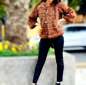 Natural Fur Bijou Jacket