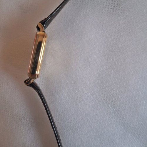 Technos Swiss women's watch gold-plated vintage new with strap