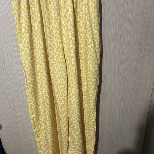 Shein lemon yellow fitted jumpsuit XL like new