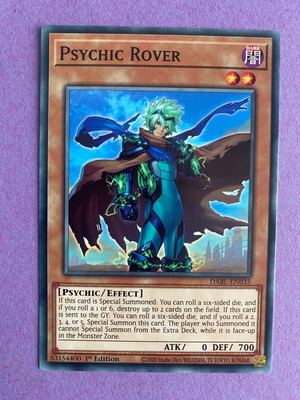 Yu-Gi-Oh! Psychic Rover card like new