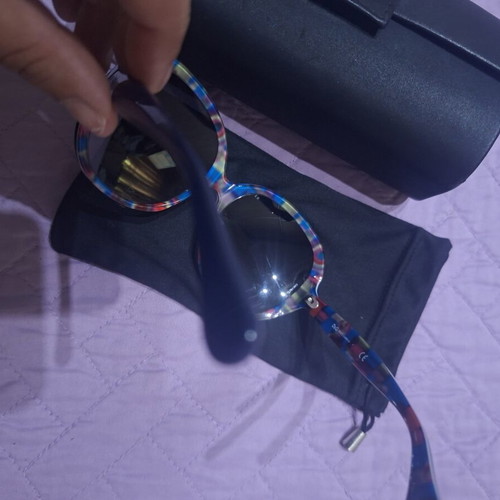 Dolce & Gabbana sunglasses like new, blue with multicolor interior