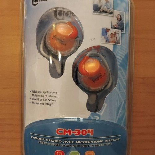 CM-304 wired headset with microphone