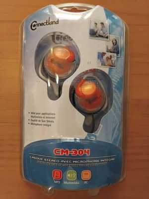 CM-304 wired headset with microphone
