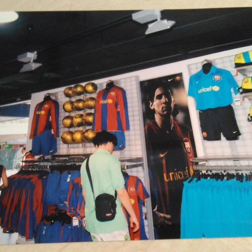 Set of 10 authentic Barcelona stadium photos 2007, like new