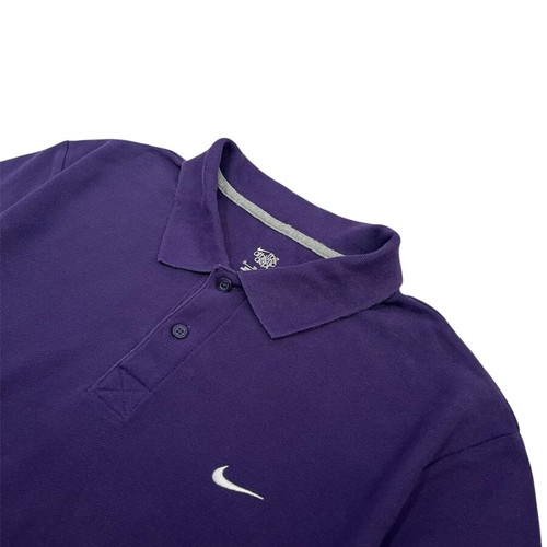 Nike vintage polo shirt like new, purple, XL