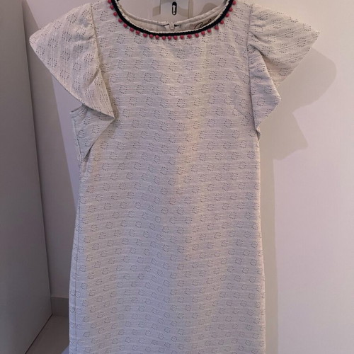 Axel summer dress like new, pencil cut, white, size S