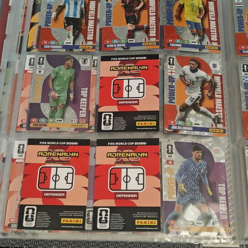 FIFA World Cup 2026 Adrenalyn XL Panini collection like new with official album