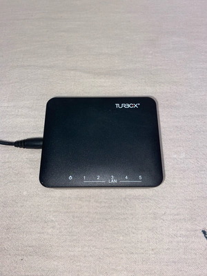 Turbo-X Switch S1005 used, 5-port Ethernet network