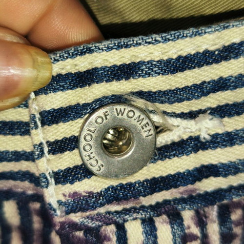 Vintage Acid Washed Denim Shorts purple and white like new