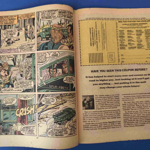 Amazing Adventures 20 comic book used, English