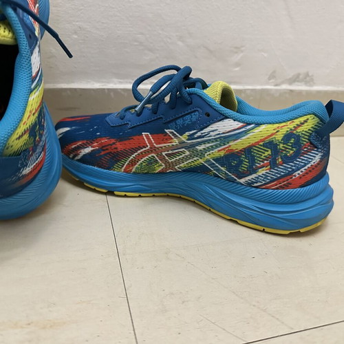 Asics Gel-Noosa Tri 13 GS athletic shoes, blue, size 39