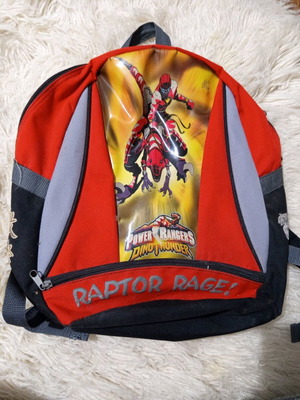 Power Rangers Dino Thunder backpack used