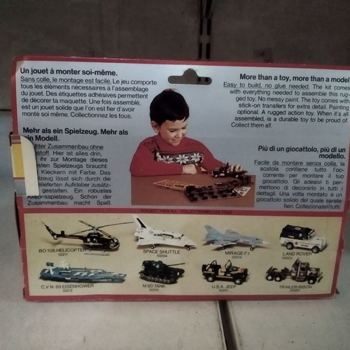 Trailer Bison Playkit Die Cast model 1983 scale 1:32 new