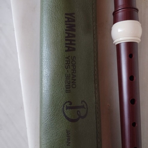 Yamaha YRS-312B2 recorder used
