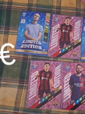 Panini Limited Edition XLL Cards like new