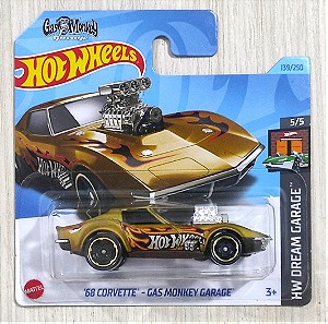 2023 hot wheels '68 Corvette - Gas Monkey Garage