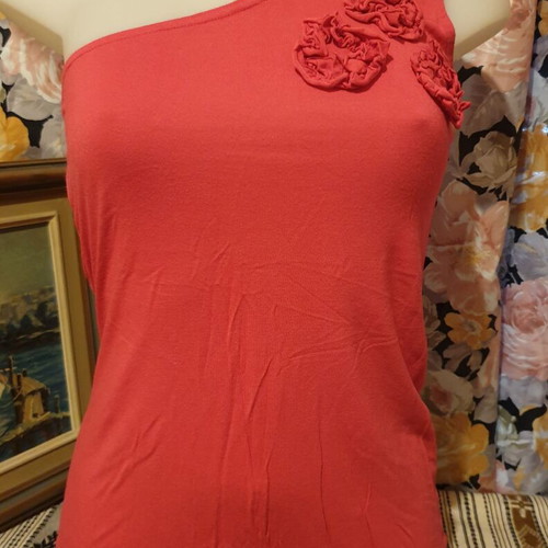 Women's Top pink fuchsia like new, size S