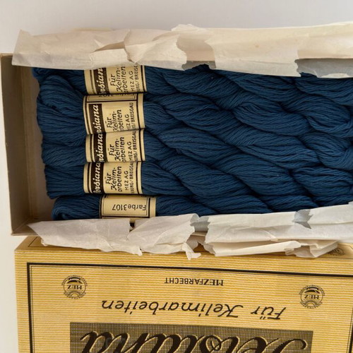MEZ Persiana vintage wool skeins lot, 22 skeins in original boxes