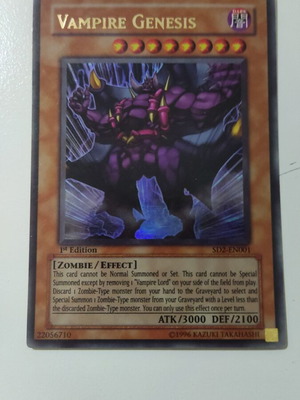 Vampire Genesis like new