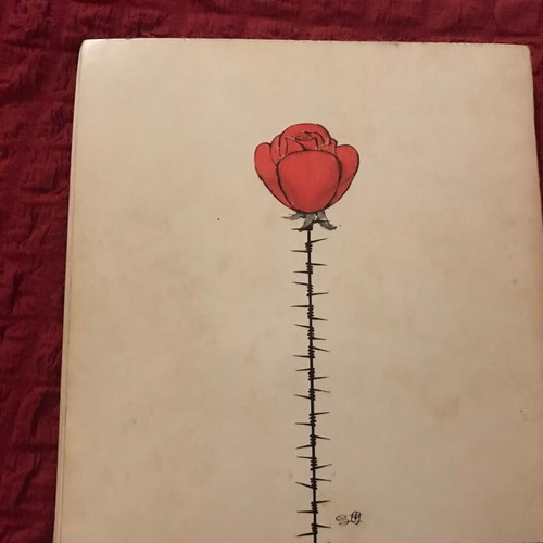 Two books of cartoons by Ilias Skoulas used, one with autograph