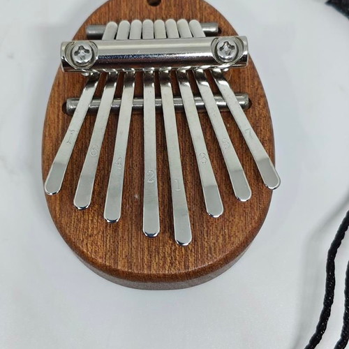 Mini Kalimba 8 Keys Walnut Wood like new