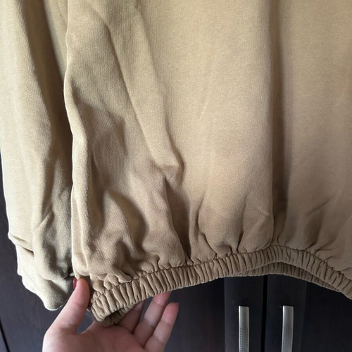 Oversized blouse in dark camel beige like new