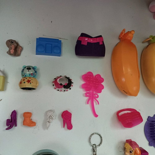 Toys for girl used, pack
