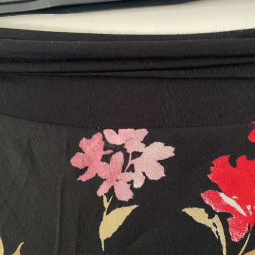 Colorful skirt used with double lining, size L