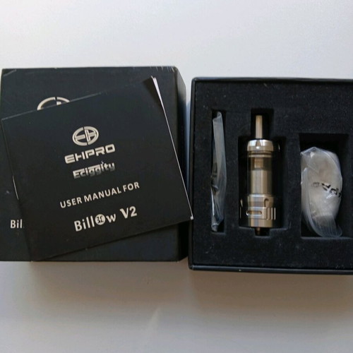 Billow v2 Nano RTA tank used by EHpro & Eciggity