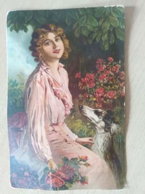 Καρτ Ποστάλ Συλλεκτική Ουγγαρίας 1918 μεταχειρισμένη