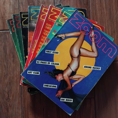 Zoom – The Image Magazine issues 1 and 3-9 like new, British edition 1978-1979