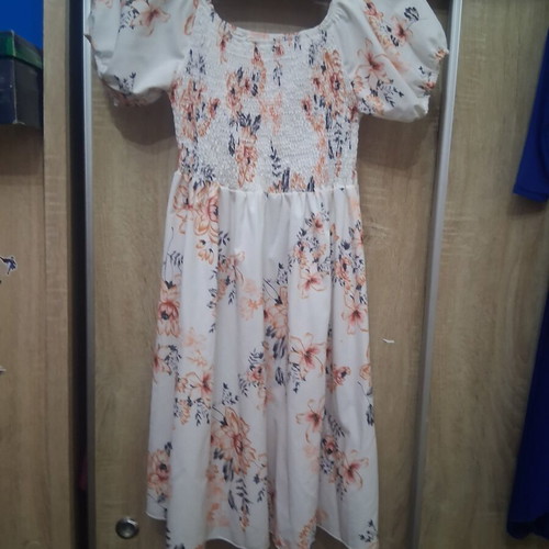 Girl's dress, size 146 cm, colorful