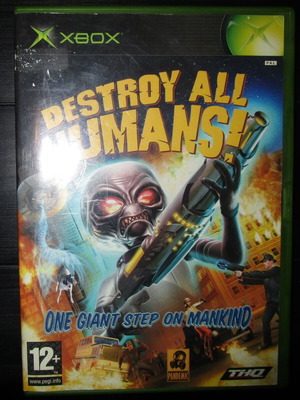 Destroy All Humans Xbox used action game