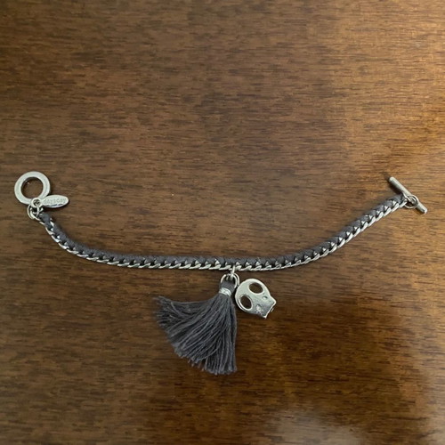 Dayaday bracelet new with skull and tassel