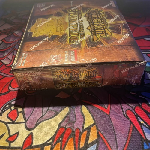 Yu-Gi-Oh Quarter Century Stampede booster box sealed
