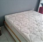  IKEA MANDAL κρεβάτι με αποθηκευτικό χώρο και στρώμα μαζί