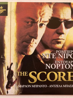 The Score DVD used, action and thriller with subtitles