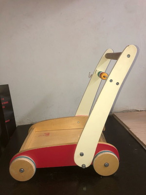 Wooden walker like new