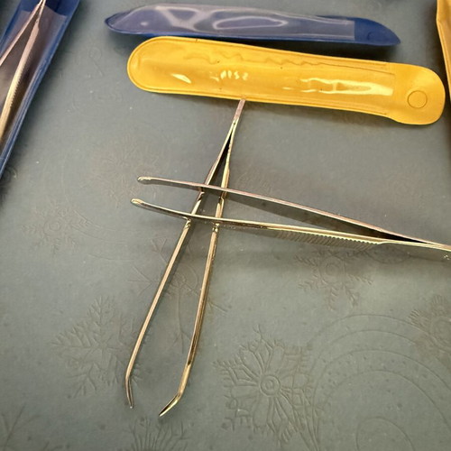 Eyebrow Tweezers set of 20 new with cases