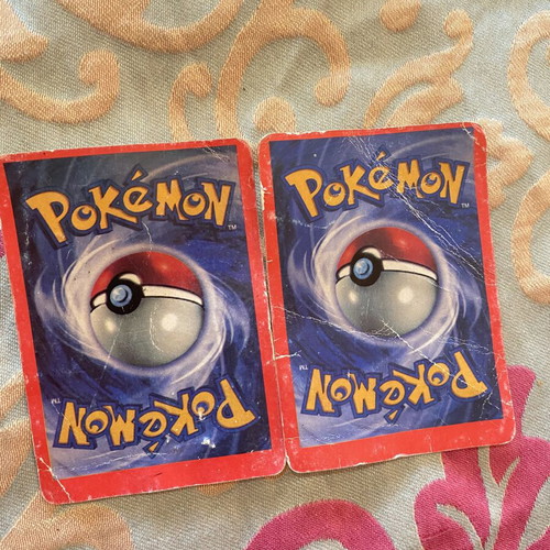 Pokémon collectible cards 1999 used, rare